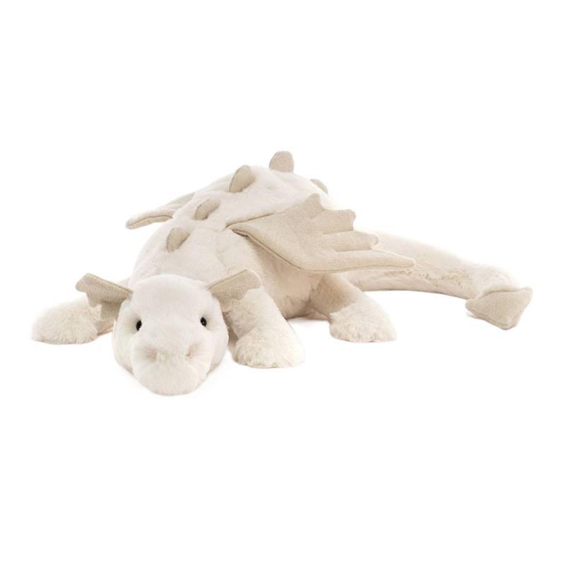 Jely Plush Toy Sky Dragon & Snow Tiger Collection: Soft Cute Snow, Blue & Pink Dragon Plush Toys - Ideal Gift