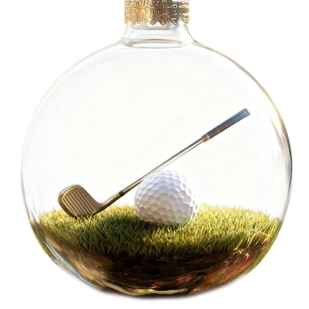 8cm Crystle Ball Pendant Plastic Transparent Christmas Ball Pendant Hanging Lightweight Sports Festival Ornament