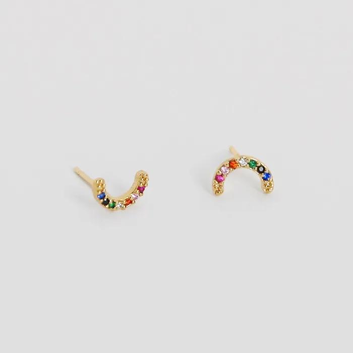 Rainbow Curve Earrings