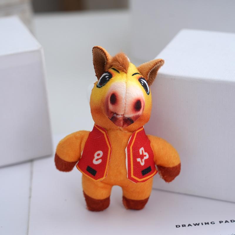 

Мягкая плюшевая игрушка пони, набитая ПП-хлопком, для детей, декор комнаты верблюд