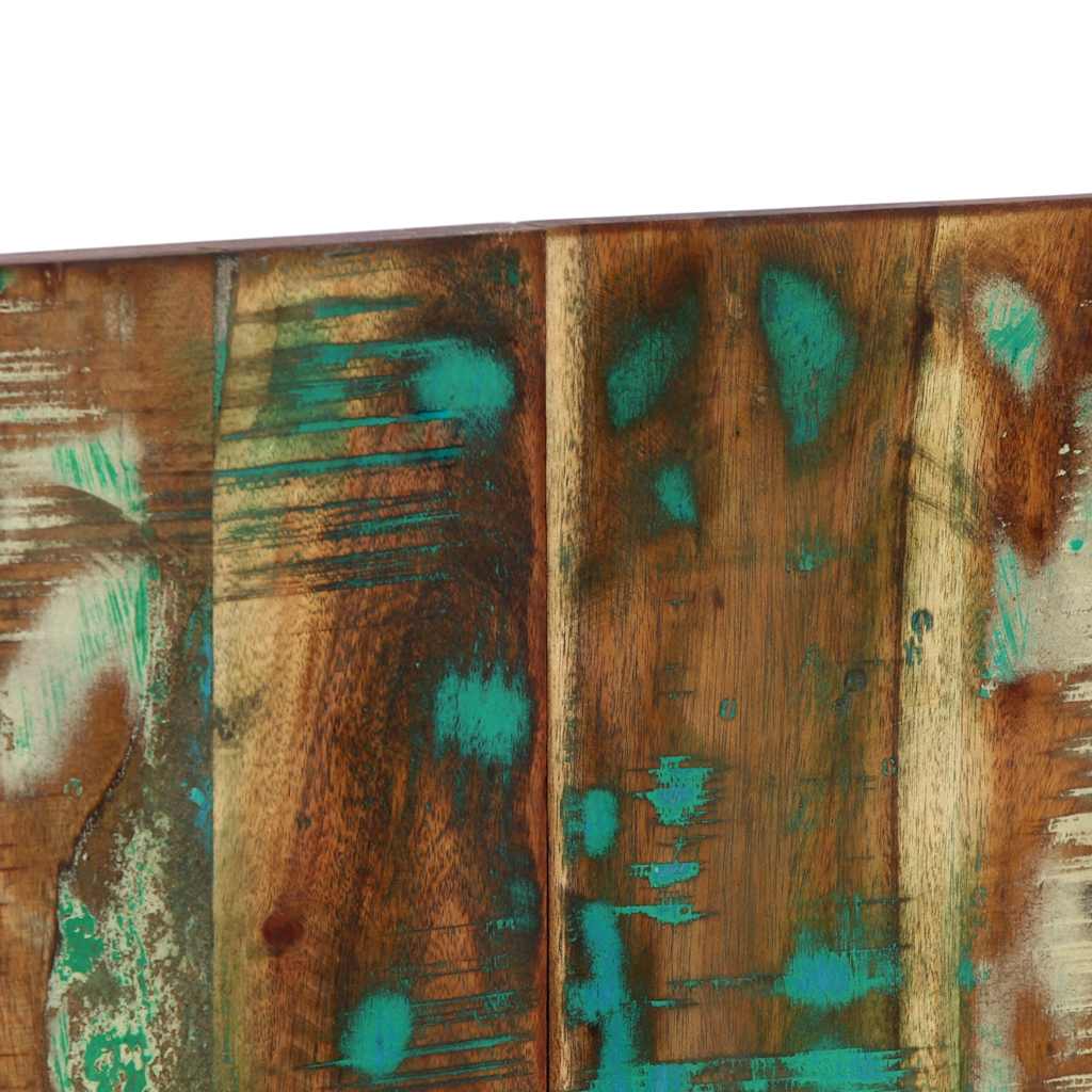 Headboard Multicolored 120 cm Solid Reclaimed Wood