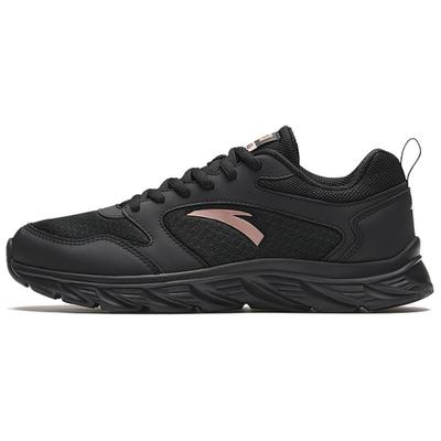 Comfortable Fabric Low Top Running Shoes Women Sneaker Black Pink 922635502F-5