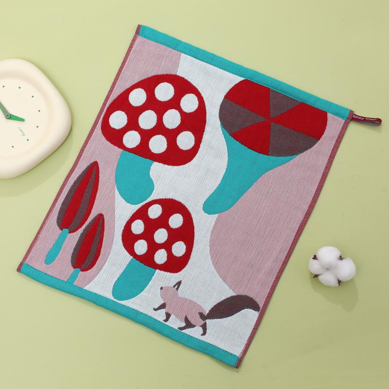 Pure Cotton Square Towel, Pure Cotton Towel, Kitchen Towel, Cotton Gauze, Pure Cotton Dishcloth, Tea Towel, Home Restaurant