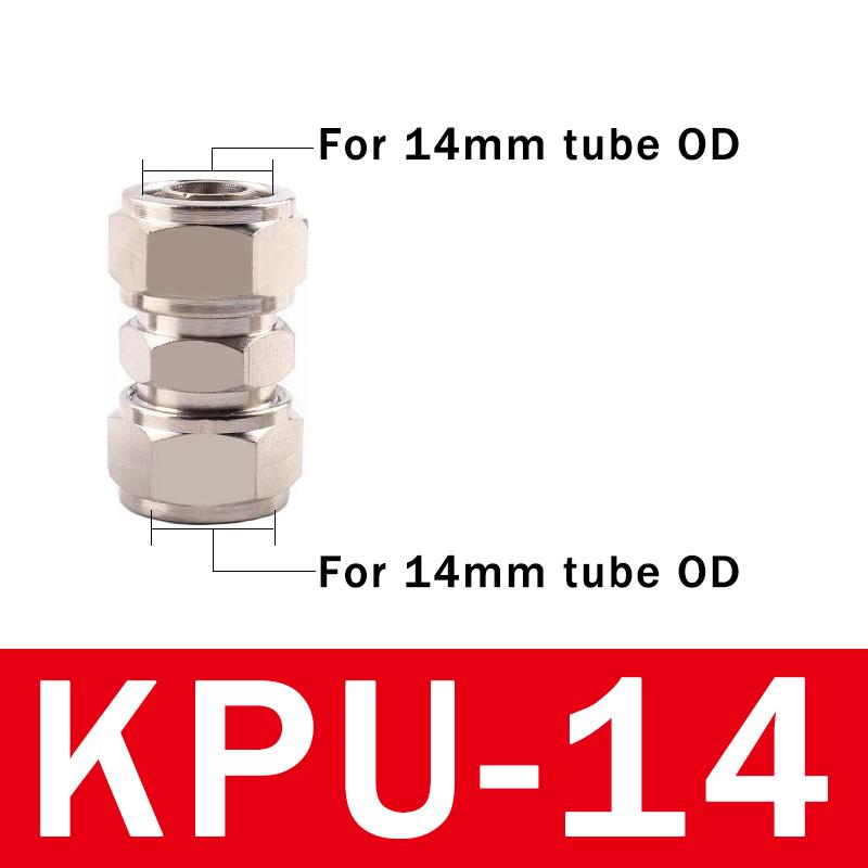 10Pcs PU-4 6 8 10 12 14 16 MM OD Hose Tube Connect PU Tube Direct Pneumatic Connector Quick Fast Twist Air Hose Tube Fitting