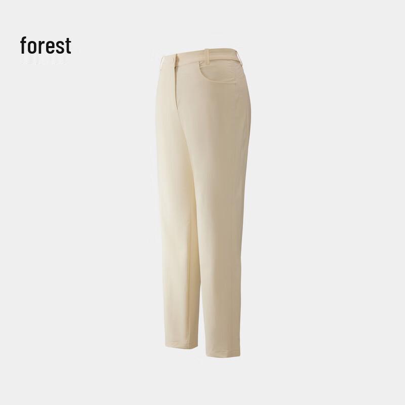 KOLON SPORT Women's Water-Repellent Softshell Cropped Pants