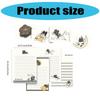 1 Set Stationery Paper and Envelopes Set Little Black Cats Letter Writing Paper Stationary Paper for Letter Writing