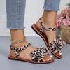 Flat-bottomed Women's Shoes, Casual Flat Heel Beach Flip-flops