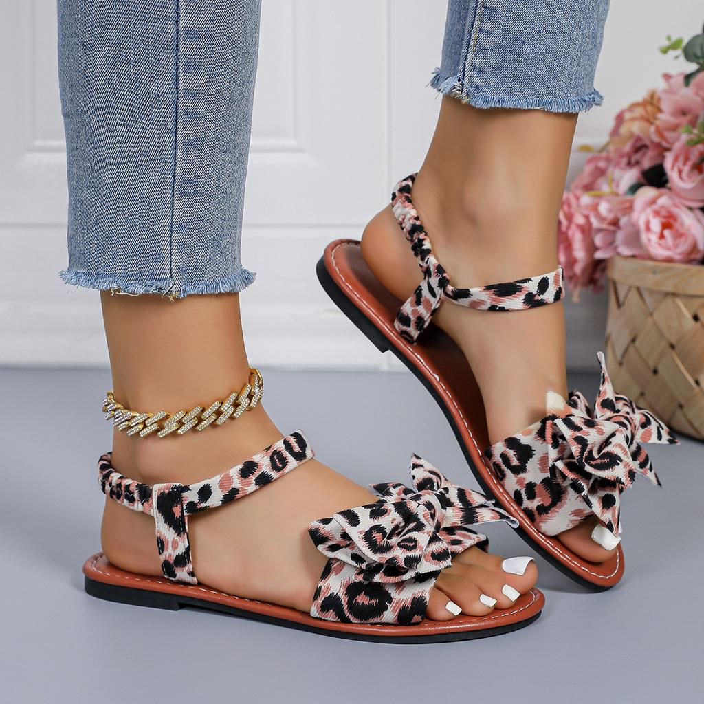Flat-bottomed Women's Shoes, Casual Flat Heel Beach Flip-flops