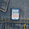 Sardine Can Art Enamel Pin Creative Cartoon Fish Brooch Cute Lapel Badge for Backpack Jacket Hat DIY Accessory