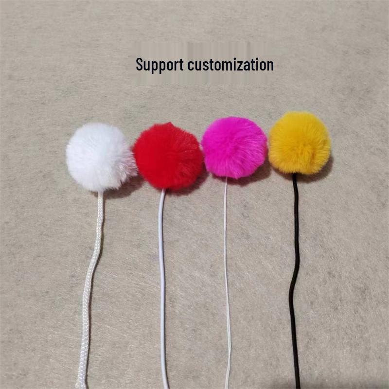 Faux Rex Rabbit Fur Pompons: 3cm, 4cm, 5cm - DIY Accessories for Headwear, Bags, Clothing, Shoes, and Hats