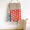 Thick Polka Dot Pattern Shawl Warm Fabric Blanket Scarf Cozy Comfort Neck Wrap  Casual