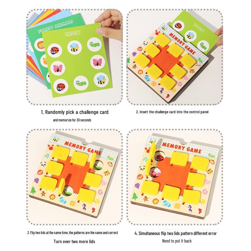 Early Education Flip-Over Chess Game: Boost Kids' Memory, Logic, and Intelligence