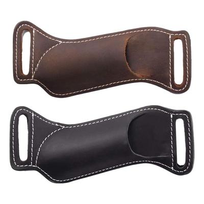 Estuche de Cuero Vintage para Cinturón Funda para Navaja Plegable para Cinturones Funda para Navaja Portador de Bolsillo para Mini Navaja Herramientas de Exterior