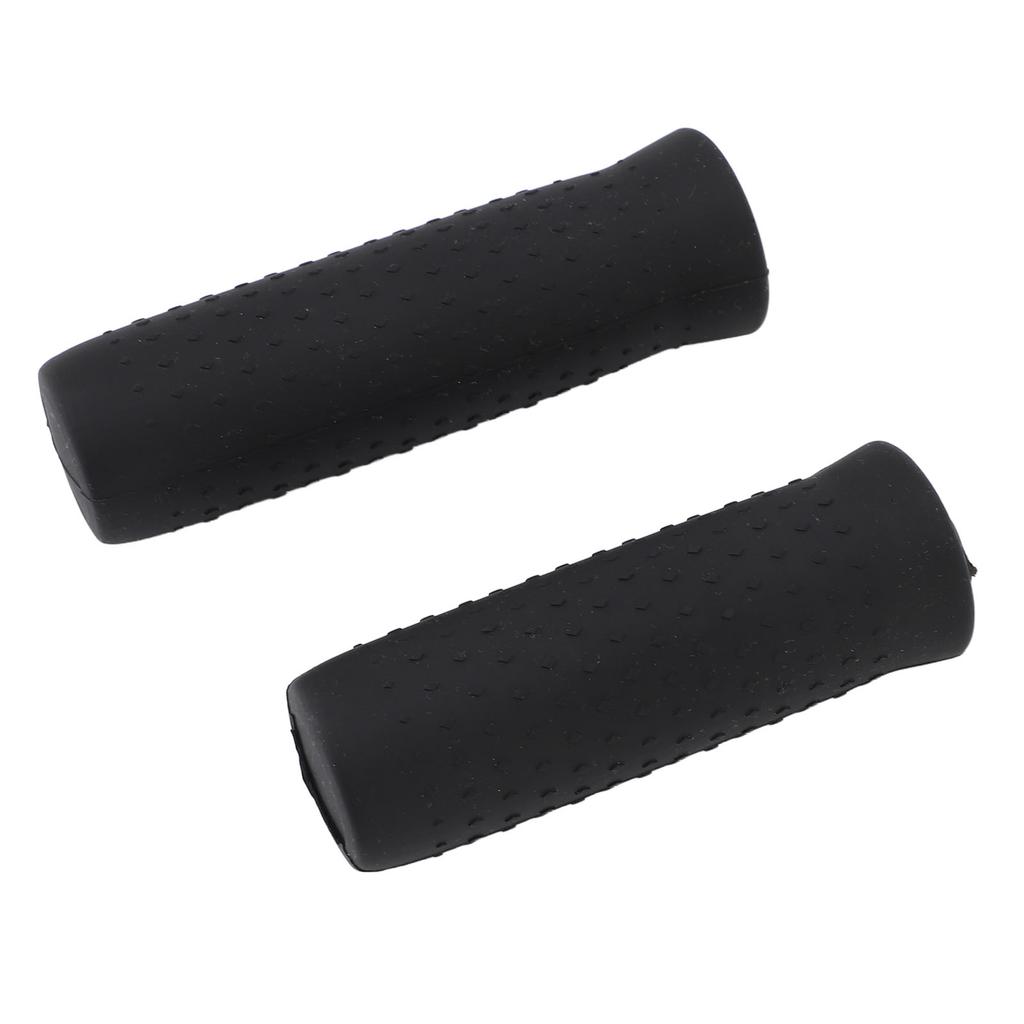1 Pair Handlebar Grip Convex Particle Design Non Slip Comfortable Electric Scooter Handlebar Grip Replacement