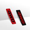Auto Metal 4WD 4X4 SUV Logo 3D Badge Lettering Decals Trunk Sticker For JEEP Toyota Subaru Mitsubishi Nissan Hyundai Car Styling po1