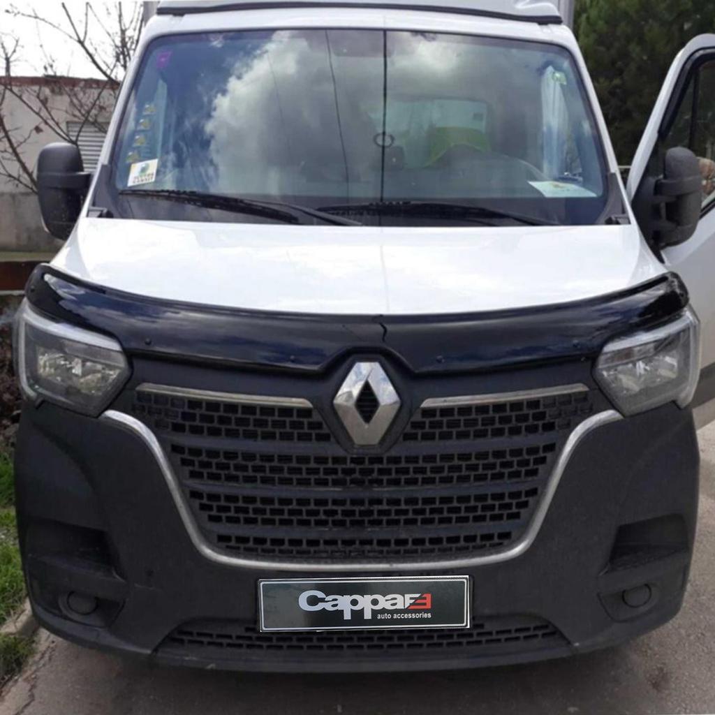 FOR Renault Master Front Hood Protection Spoiler 2019 To 2025 Models Front Bug Shield Hood Deflector Guard