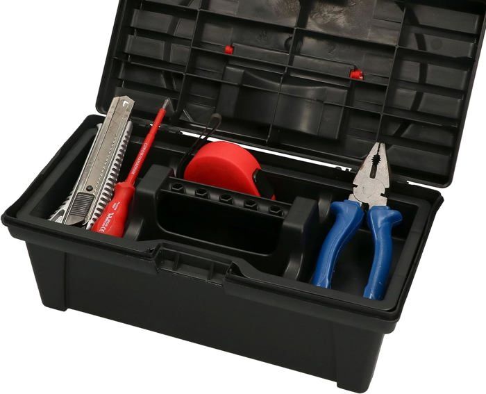 Boîte à outils 30 cm avec compartiment amovible - KOTARBAU®