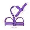 Latex Fitness Rubber Bands Pedal Elastic Exercise Bands Resistance Bands Kit Abdomen Trainer