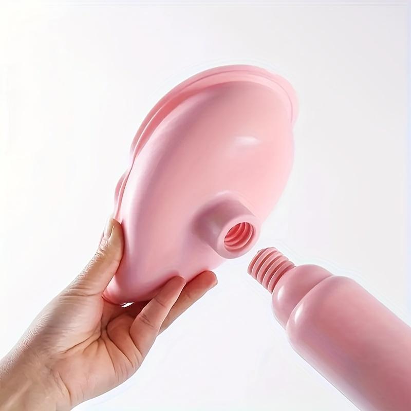 1pc Vacuum Toilet, Absorbing Leather Tweezers, Wipe, Kitchen Clogging And Dredging Device, Household Toilet Sewer Leather Sucker