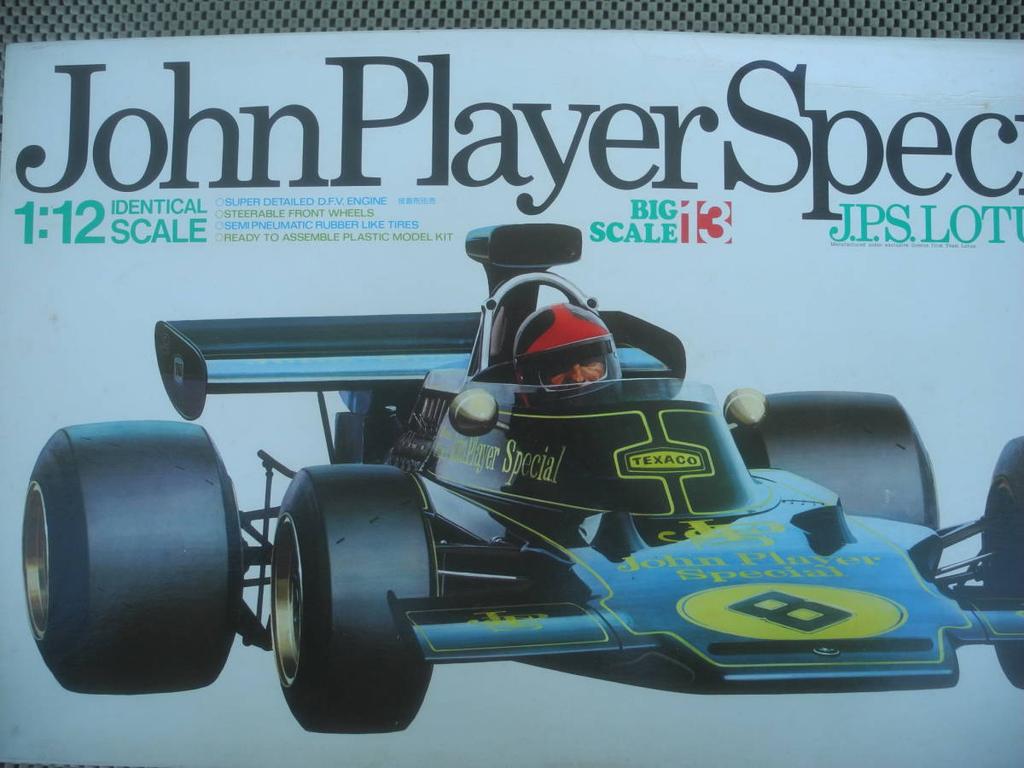 Tamiya John Player Special Lotus 72D Big Scale 112 J.P.S.
