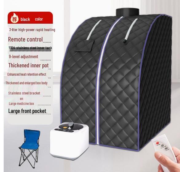 Jing Mei Le Portable Folding Sauna Box for Home Use with EU Standard