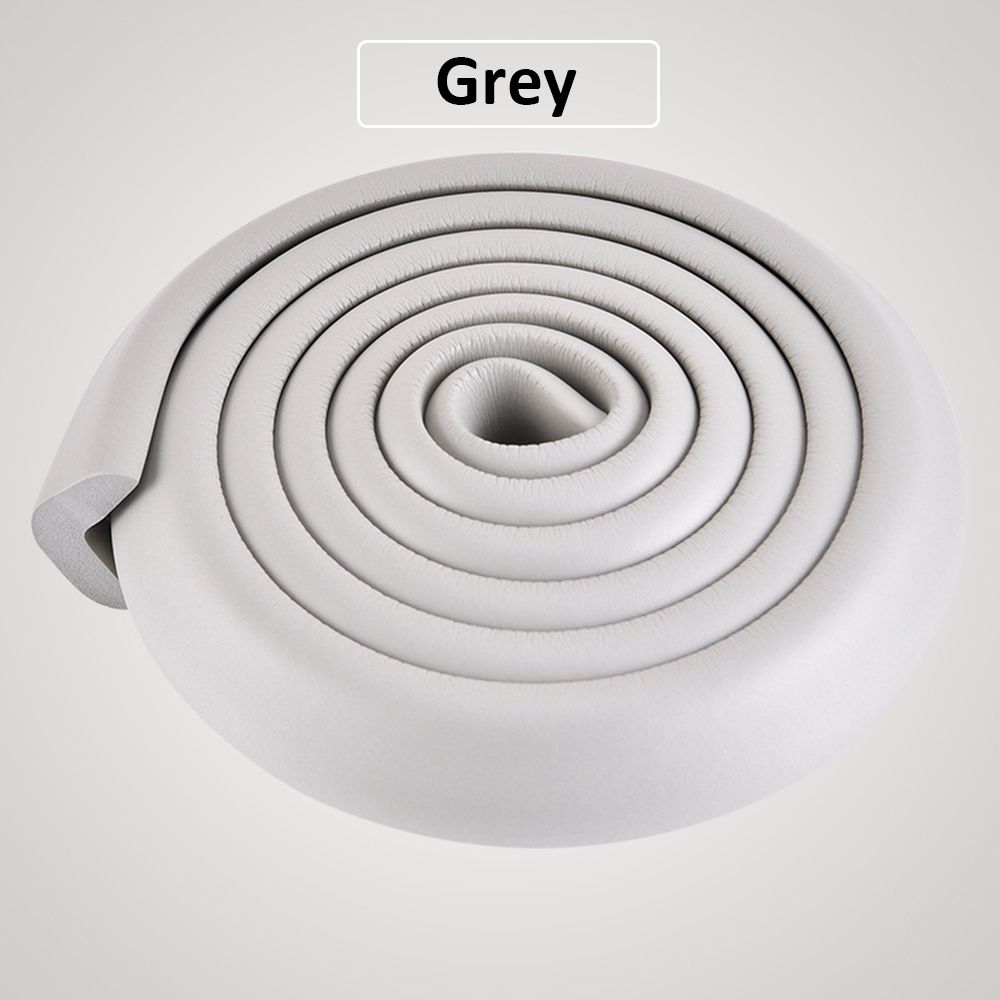 2M Children Desk Soft Foam Sponge Safety Edge Protection Table Guard Strip Anticollision Strip Desk Corner Protector