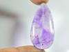 Natural Purple Amethyst Pear Shape Crystal Cabochon Loose Gemstone 24X48MM SK-1574