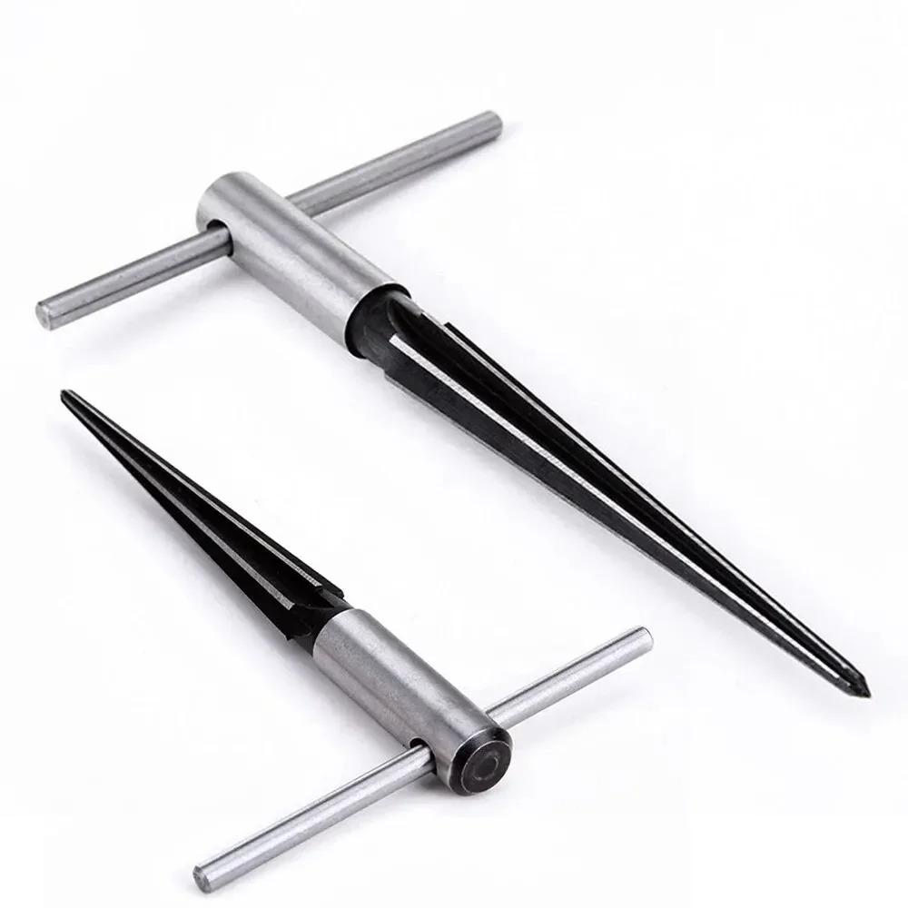 Portable Wooden Board Electric Drill Woodworking Tool Deburring Hexagonal Handle