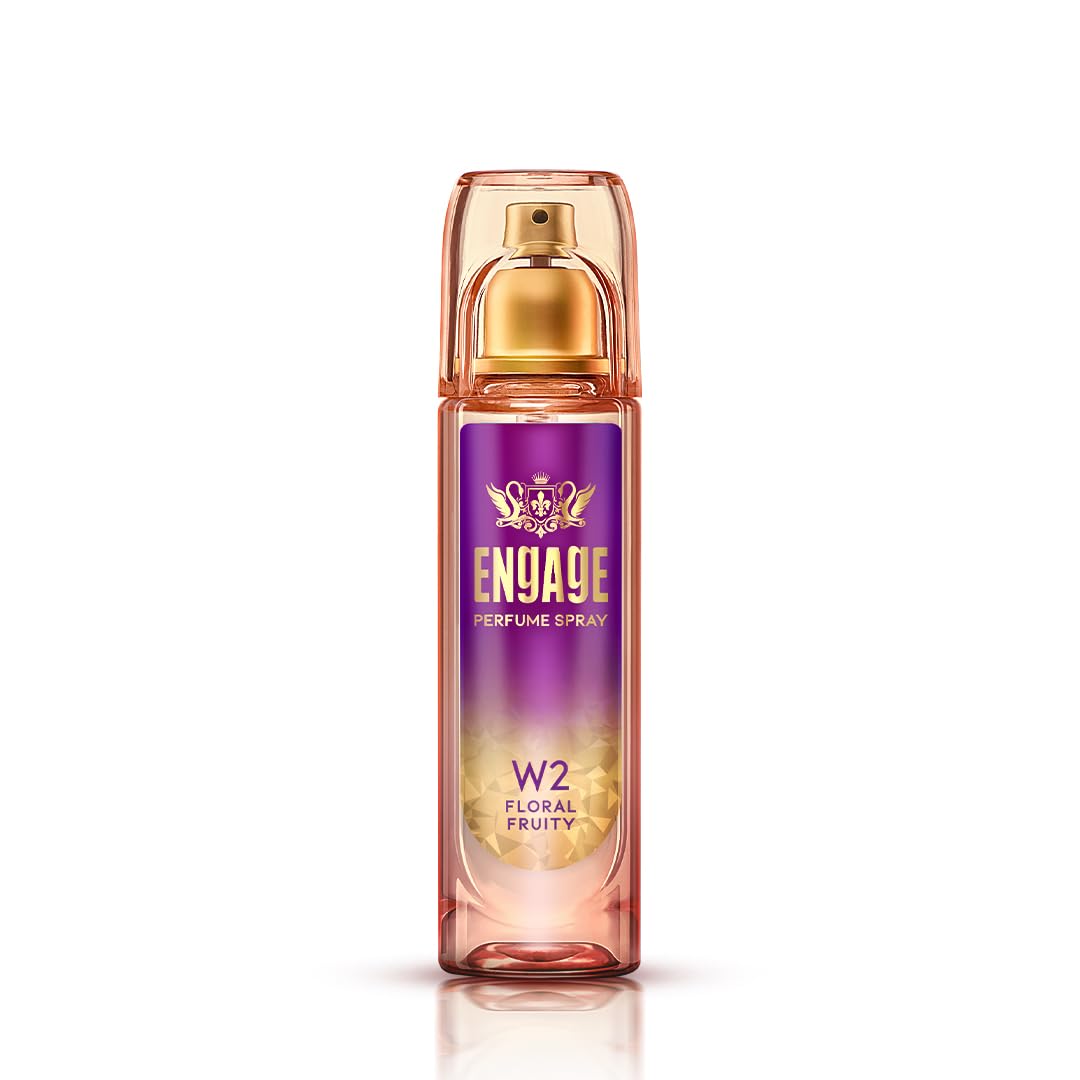 

Engage W2 Perfume For Women 120ml Long Lasting Floral Fruity Fragrance Body Spray Skin Friendly Scent Ideal For Daily Wear And Special Occasions