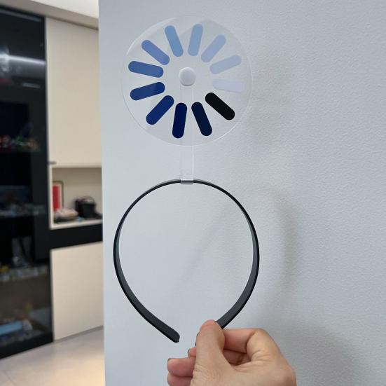 Loading Icon Hairpin Spin-Load Design Hair Hoop Elastic School Uniform Headband Party Hair Accessory