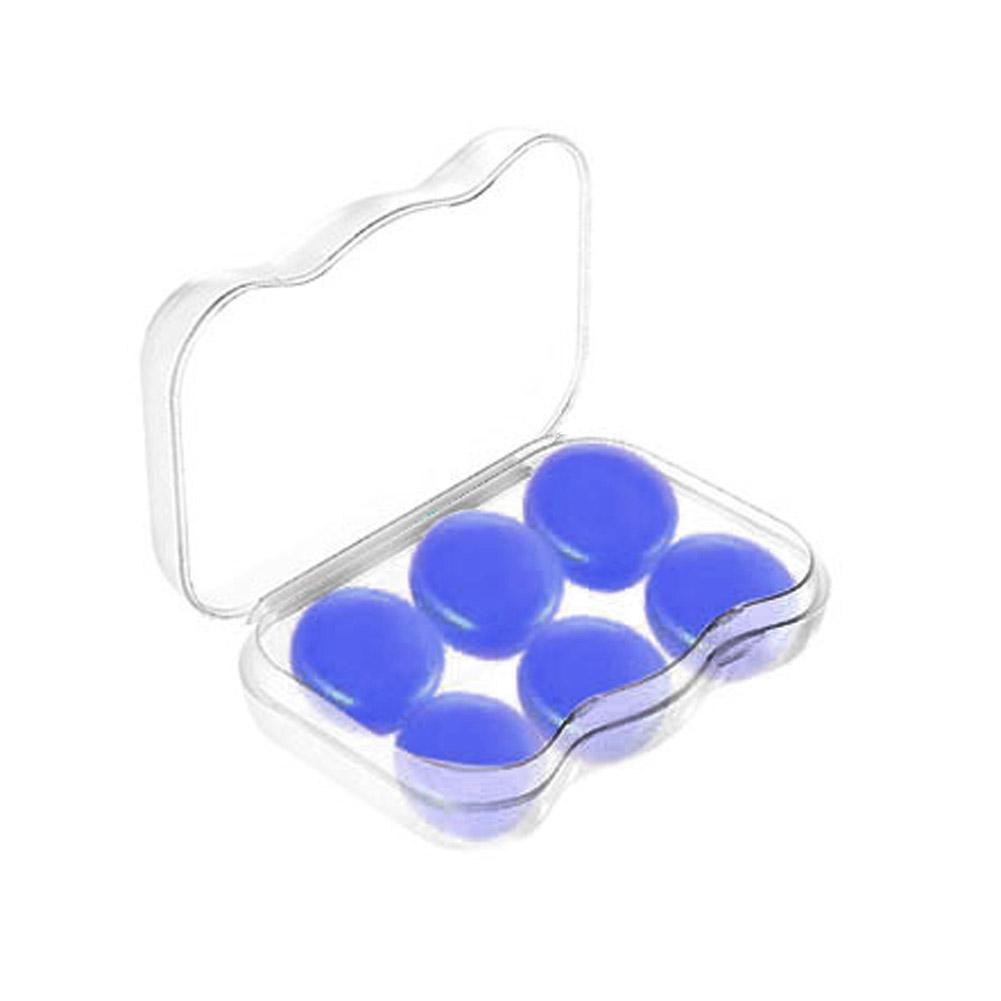 2/4/6/8PCS Reusable Silicone Ear Plugs, Waterproof Noise Cancelling EarPlugs For Sleeping, Mowing, Swimming, Airplanes, Concerts