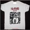 Vintage Neurosis Pain Of Mind Cotton White All Size T Shirt Vintage Washed Streetwear Graphic Homme Slightly Casual Stretched