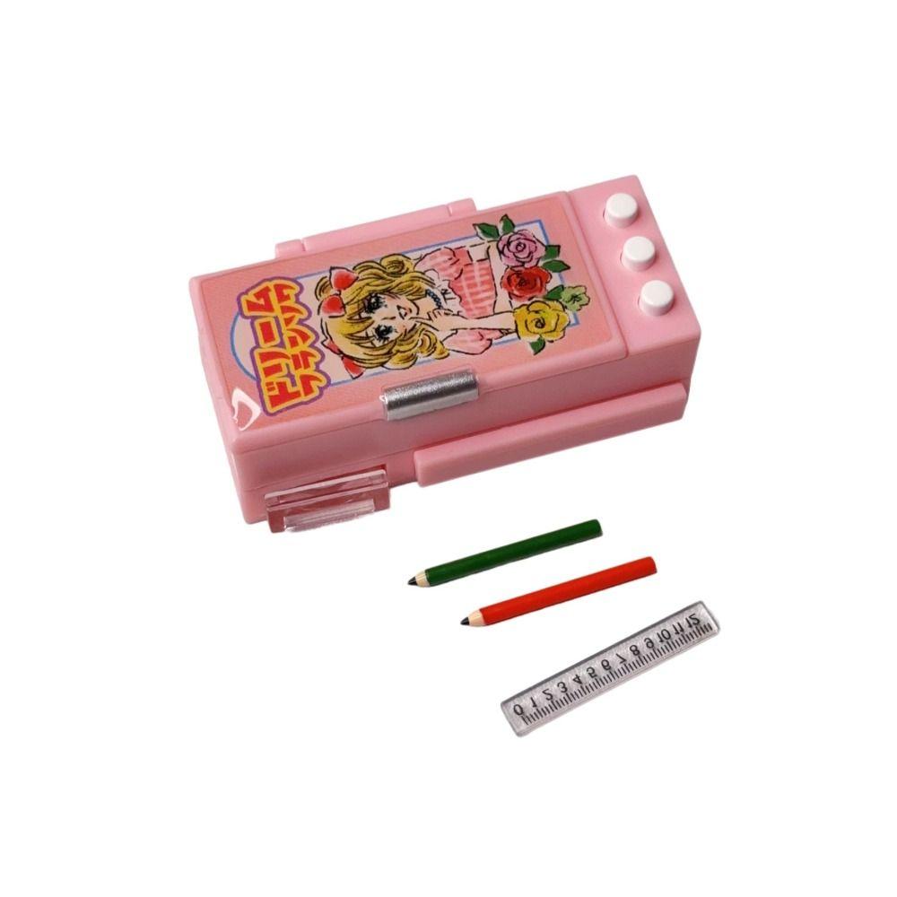 Pretend Toys Pencil Box Model Miniature Mini Stationery Box  Photography Props