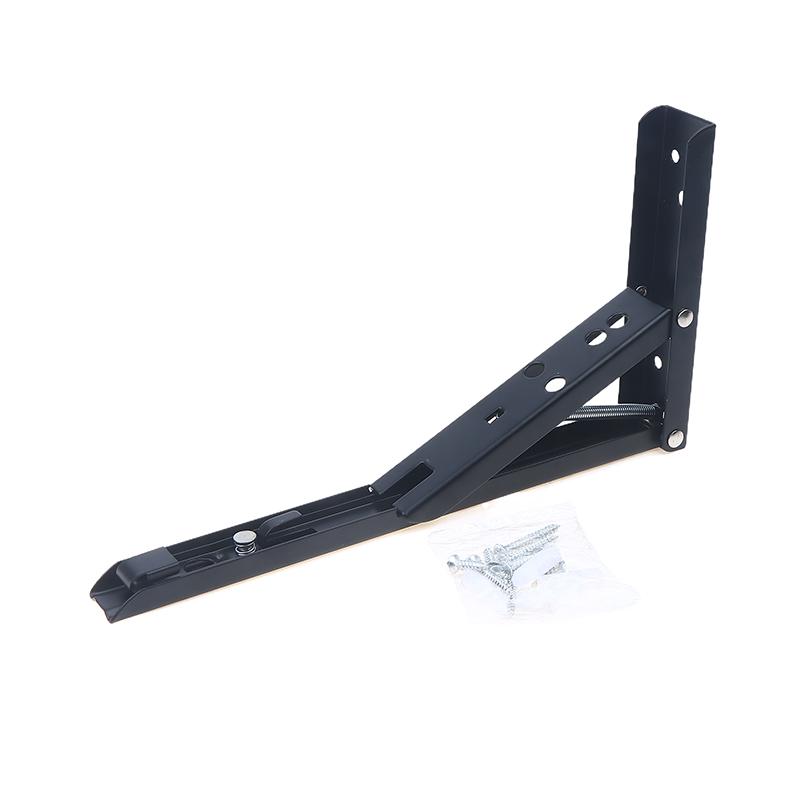 8"-14" Folding Shelf Bracket Heavy Duty Collapsible Shelf Holder Hardware For Table Work RV Car Saving Space