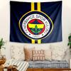 Fenerbahçe Spor Kulübü Tapestry Wall Hanging Room Background Cloth Home Decor Beach Mat Yoga Mat Sofa Bed Sheet