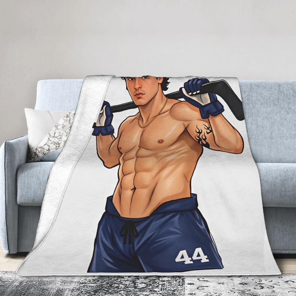 Off Campus Garrett Graham Flannel Blanket Winter Super Warm Throw Blanket for Child Living Room Funny Bedspread Sofa Bed Cover