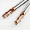 4 Flutes HRC55 Carbide End Mill Milling Cutter Alloy Coating Tungsten Steel Endmill Cutting Tool CNC Cutting Tool Milling Cutter