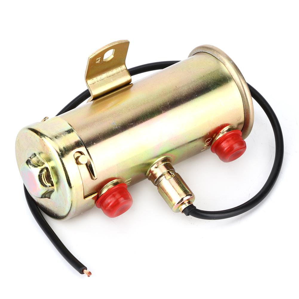 12V Copper Universal Auto Car Electric Fuel Pump Modification Accessory Part