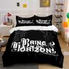 Bring Me The Horizon Black Bedding Set Bedding set (1 duvet cover, 2 pillowcases, duvet not included)