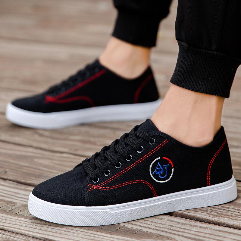 Pantofi de pânză pentru bărbați, pantofi cu talpă joasă, pantofi de lucru versatili pentru bărbați, pantofi de lucru casual pentru bărbați