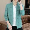 New in autumn and winter, versatile, fashionable and comfortable, casual design, fashion trend top, men's cardigan, sweater, men's knitted sweater