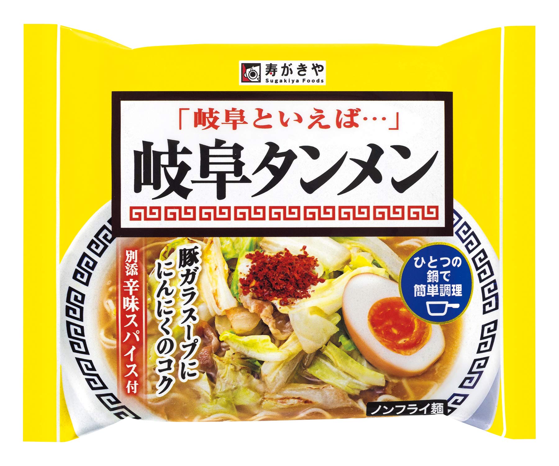 

Sukiya Foods Instant Gifu Tanmen 126g x 12 boxes