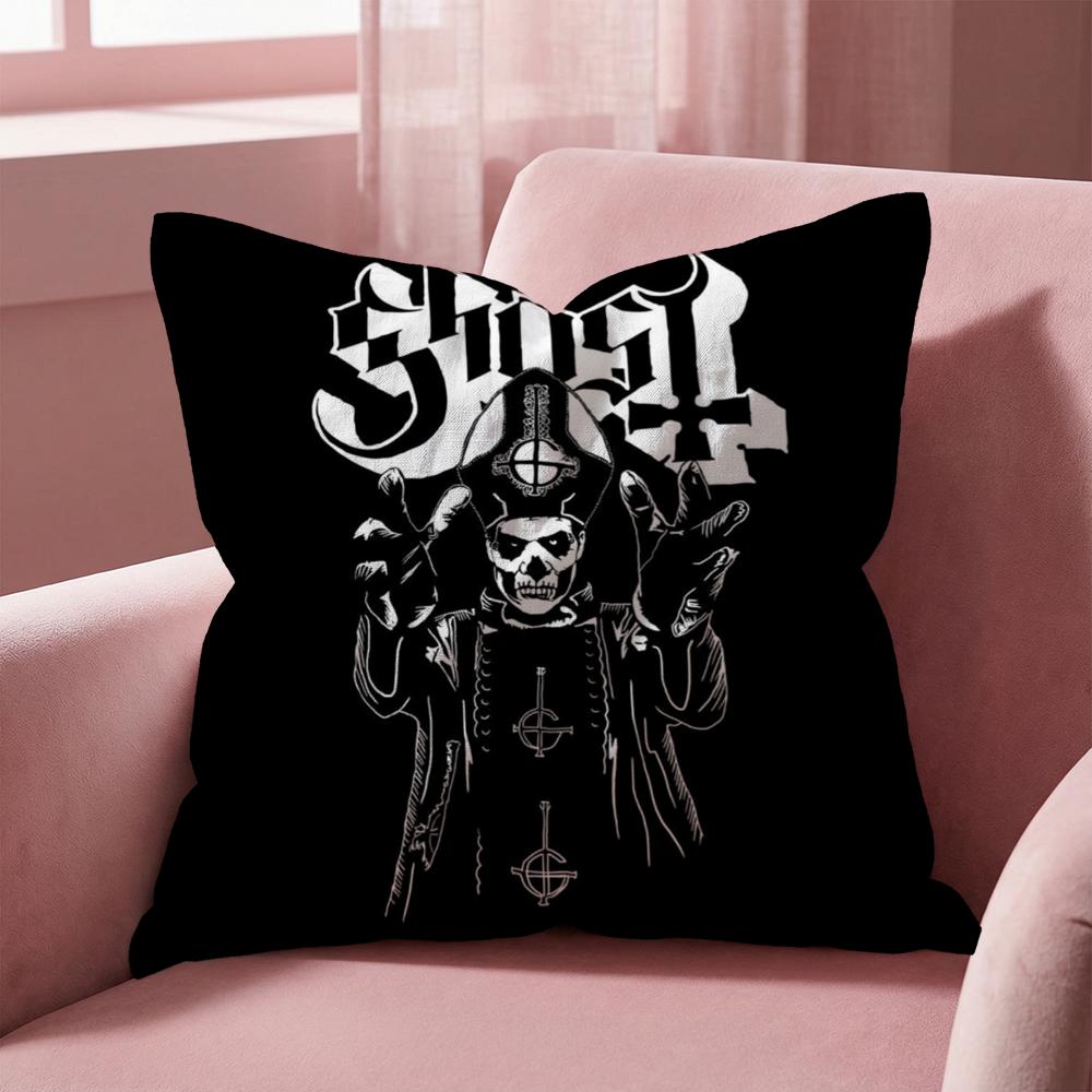 Cool G-Ghost BandS Cushion Cover Multi-Scene Pillow Cover for Home & Car - Reversible, Soft & Durable for Daily Use
