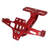 Motorcycle License Plate Bracket CNC Aluminium Alloy     Motorcycle License Plate Holder
