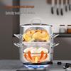 Joyoung CZ502 304 Stainless Steel 2-Layer Steamer & Soup Pot