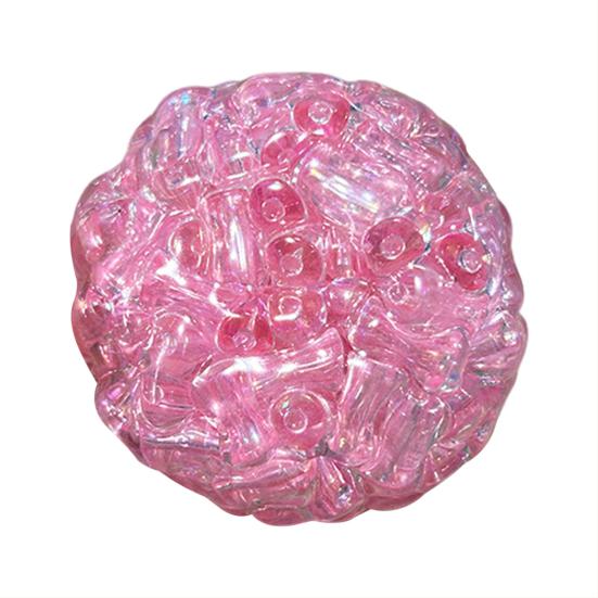 Knasende Stressball Angst Stresslindring Perleball Klemleke Bærbar Reise Myk TPR Beroligende Teksturert Ball Sensorisk Fidget-leke