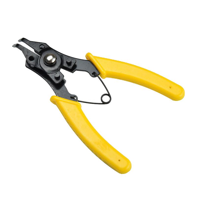 4 In 1 Multifunction Circlip Pliers Snap Ring Pliers Retaining Circlip Pliers Disassembly Ring Pliers Hand Tools
