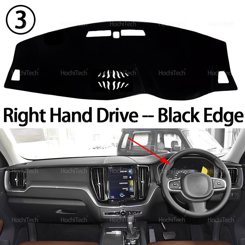 For Volvo XC60 Second Generation T5 AWD 2018-2024 Dashboard Cover Pad Car Liner Anti-UV Mat Sunshade Dashmat Carpet Dash