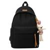 Casual Nylon Student Backpack With Pouch For High School And College Students