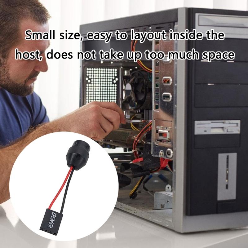 Mini Plug Speaker Motherboards Sounder Buzzer Board Beep Alarm Speaker For PC Internal Computer Onboard Case Replacement